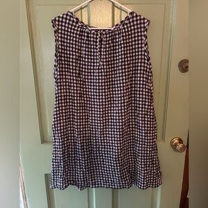 Pip-Squeak Chapeau gingham seersucker mini Dress